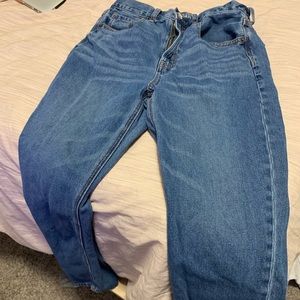 AE mom jeans